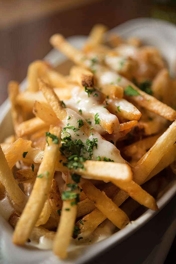 double truffle fries upcolose